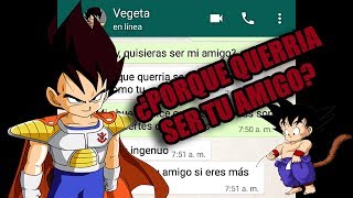 VEGETAN HABLANDO CON GOKUN  DRAGON BALL [upl. by Ytissahc64]