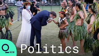 Macron Visits French Polynesia to Tackle Chinas Ambitions in Region [upl. by Rotkiv]