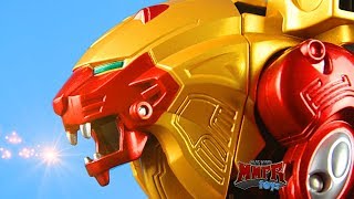 Wild Force Pegasus Megazord Animation amp MORE Hasbro News [upl. by Nylacaj]