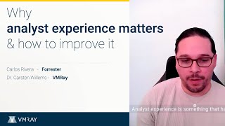 Why analyst experience matters  and how to improve it [upl. by Olethea]