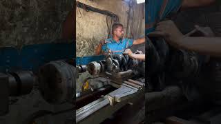 Diesel Engine Crankshaft Repairing engine ytviral skill excel mechanical shorts viralshorts [upl. by Braeunig419]