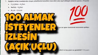 10Sınıf Kimya 2Dönem 1Yazılı [upl. by Feodora354]