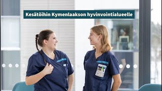 Kesätöihin Kymenlaakson hyvinvointialueelle [upl. by Christenson128]