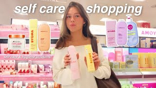 let’s go self care  hygiene shopping for essentials huge haul [upl. by Eelaroc]