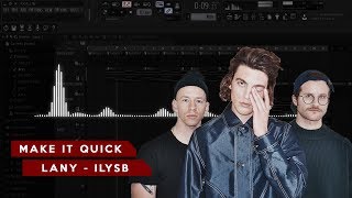 MAKE IT QUICK  LANY  ILYSB STRIPPED VER [upl. by Ahsilad]