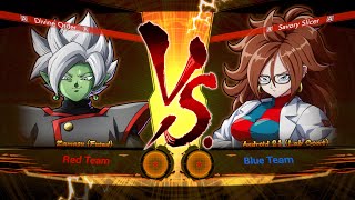 Zamasu Fused VS Android 21 Lab Coat  Dragon Ball FighterZ  XBOX Series X Gameplay [upl. by Morgan187]