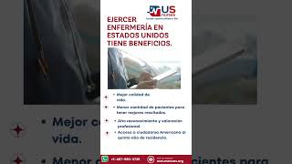 Ejercer enfermería en Estados Unidos tiene beneficios [upl. by Darb530]