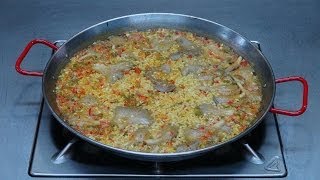 ARROZ DE SETAS EN PAELLA [upl. by Niuqaoj]