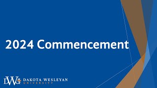 DWU 2024 Commencement [upl. by Attenal495]