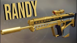 Randys Throwing Knife My New Favorite Weapon in Destiny 2 Shadowkeep [upl. by Aimac]