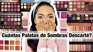 MAQUILLAJE DEPURACION EXTREMA PALETAS DE SOMBRAS ALTA GAMA Y ECONOMICAS EP3 ♥BeautybyNena [upl. by Brout]