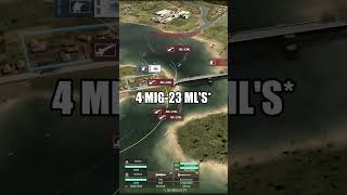 Mig Alley  Wargame Red Dragon shorts gaming rts mig23 [upl. by Llednav]