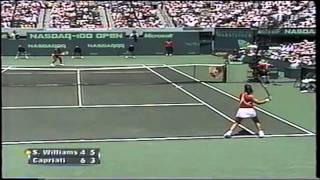 Serena Williams v Jennifer Capriati  2003 Miami Final [upl. by Einra]