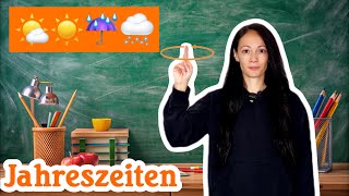 Jahreszeiten in die Gebärdensprache Gebärdensprache lernen  The Seasons in german sign language￼ [upl. by Jessi671]