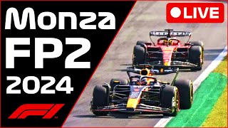 🔴F1 LIVE  Monza GP FP2  Commentary  Live Timing [upl. by Irtimd973]