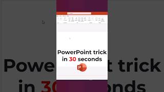 PowerPoint Hack in 30 seconds ppt powerpointslideshow powerpoint [upl. by Neerihs154]