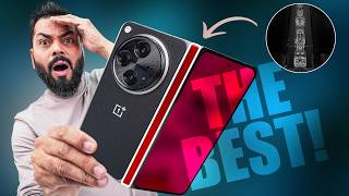 OnePlus Open Indian Retail Unit Unboxing amp First Look ⚡ The Best Foldable Phone [upl. by Lirba]