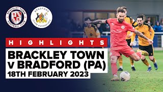 Highlights Brackley Town 4  1 Bradford Park Avenue [upl. by Freddy980]