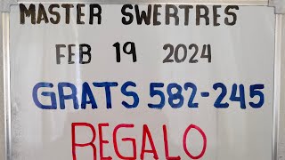 SWERTRES HEARING TODAY REGALO FEB 19 2024 [upl. by Annawd]