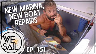 New Marina New Boat Issues  Episode 151 [upl. by Hahnke]