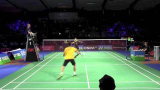 Denmark Open 2013 · MS Final  Lee Chong Wei vs Chen Long [upl. by Nyrol]