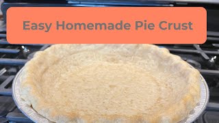 Easiest Pie Crust Recipe Ever [upl. by Katzen597]