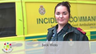 SECAmb Awards 2017  Becki Wicks [upl. by Artinahs]