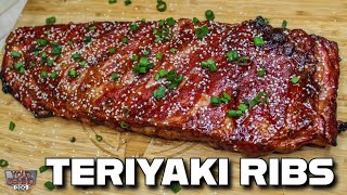 Smoked Teriyaki Ribs  Easy Recipe [upl. by Samuel]