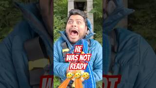 HE WAS NOT READY FOR THE DROP bungeejumping swing gopro zipline adrenaline adventure pranks [upl. by Aelc171]