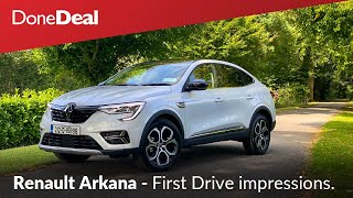 Renault Arkana First Impressions  Coupe SUV Review  DoneDeal [upl. by Aramoy]