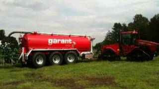 CASE Steiger Quadtrac mit GARANT Tridem Güllewagen PTR 24000 [upl. by Sidras607]