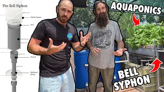 Bell Syphons Explained  Aquaponic System Tour Feat Rob Bob 🐟♻️🌱 [upl. by Sydalg]