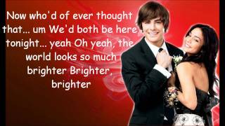 Zac Efron amp Vanessa Hudgens  Start of Something New Lyrics [upl. by Couchman]