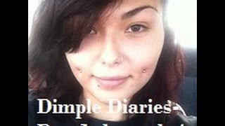 DimpleCheek Piercings Day 14 Piercings  NativeBeauty [upl. by Rowe]