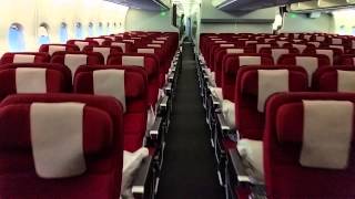 Qantas A380 cabin walkthrough  main deck [upl. by Anerres]