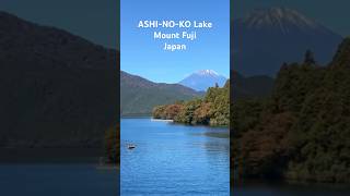 MountFuji travel japan Ashinoko lake nature must shrine torii Fuji explore mountain luv [upl. by Ijnek830]