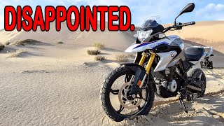 BMW G310GS Review 2020  Cons amp Issues Galore [upl. by Franklin]