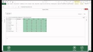 Convert Summarized Table To Proper Data Set With Power Query [upl. by Adieren]