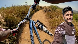 Downhill Practice On My Hardtail  14 Mile Ride  Laguna Beach CA  Hardtail MTB  Commencal Meta HT [upl. by Bronder800]