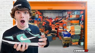 I Bought a 10000 ABANDONED STORAGE UNIT full of SNEAKERS Part 1 [upl. by Laverna]