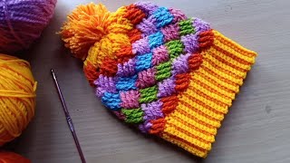 Great 👌 Easy Crochet Baby Hat Free Pattern 06 monthsCrochet Beanie For Beginners [upl. by Craner655]