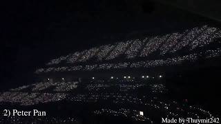 EXOL COLLECTION Of EXOL Singing  The ElyXion Dot in Seoul [upl. by Sidman]