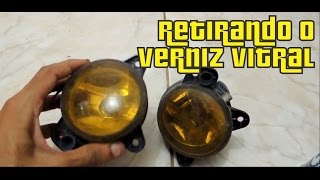 Retirando o Verniz Vitral dos Neblinas [upl. by Ahsiak819]