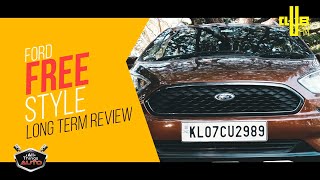 Ford Free Style Long term Review in Malayalam  All Things Auto [upl. by Asselim828]