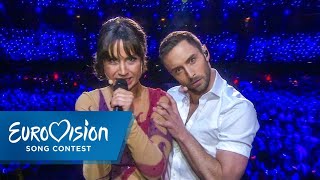 Love Love Peace Peace  Måns Zelmerlöw and Petra Mede create the perfect Eurovision Performance [upl. by Bergen]