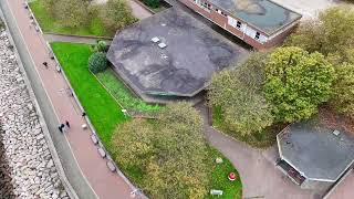 Gosport Bus Station 021124 dronevideo drone dji gosport [upl. by Glorianna921]