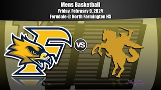 Boys Basketball  Ferndale v North Farmington  February 9 2024 [upl. by Anihs]