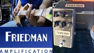 Friedman BEOD 18V sound check no talking [upl. by Annayak]