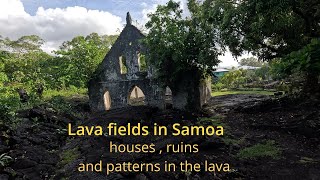 Samoan Lava Fields on Savaii Island [upl. by Kirima]