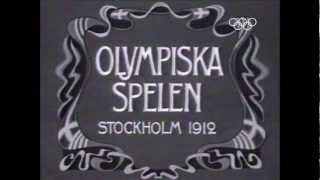 All Five Continents Together  Stockholm 1912 Olympic Games Highlights [upl. by Ardnnaed]